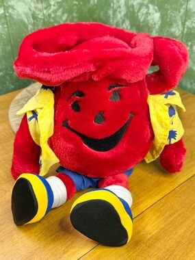 Vintage 13-inch Kool-Aid Man Stuffed Plush Doll by Regis Marketing Group